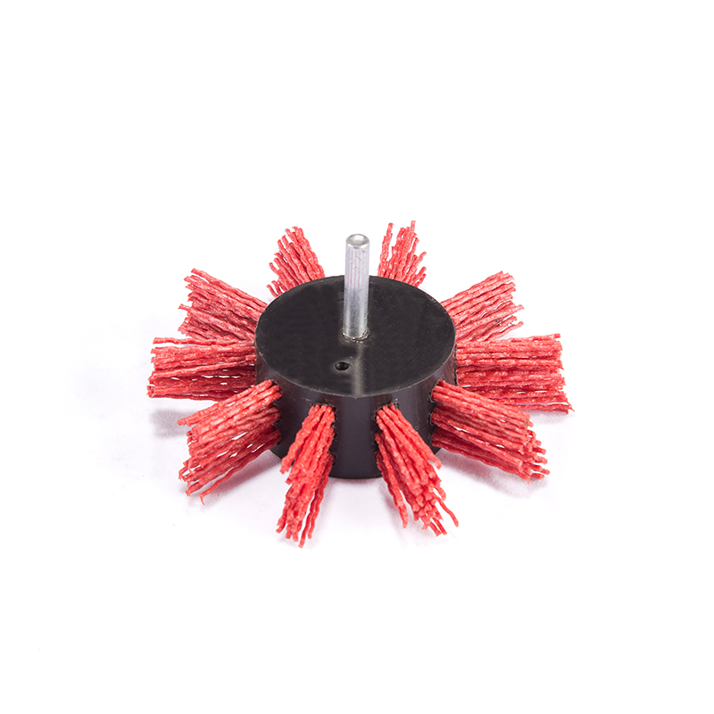 Mod.80 Shaft Mounted Abrasive Nylon Flap Brushes