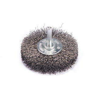 Mod.61T Industrial Type Power Wire Shaft Mounted Wheel Brushes