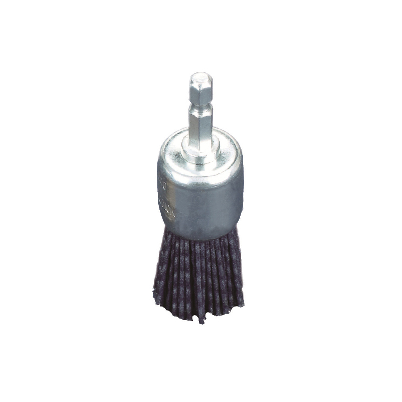 Mod.70H Hexagon Shaft Mounted Abrasive Nylon End Brushes