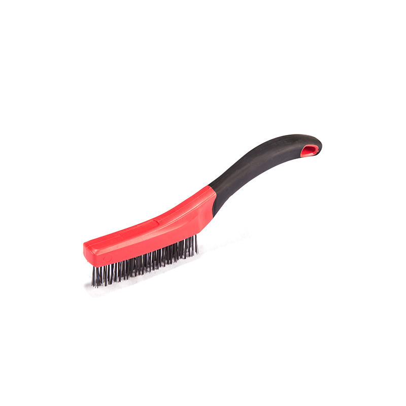 T.15 Red Soft Grip Handle Wire Brushes