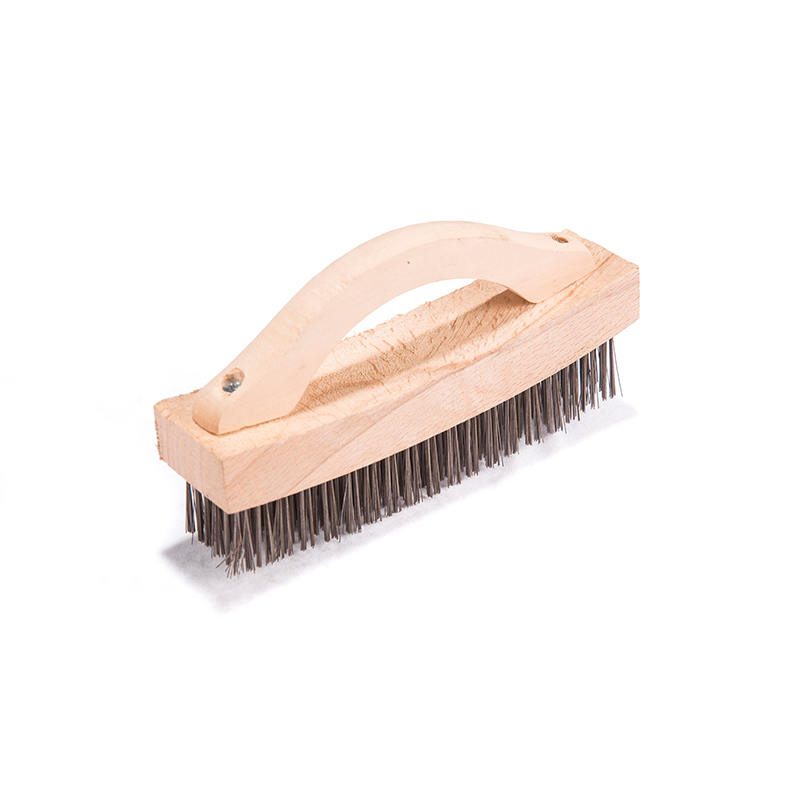 J.619 Jumbo Block Wooden Handle Wire Brushes