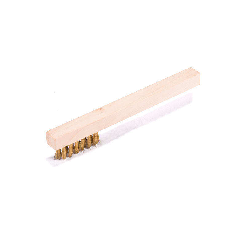 W.307 3-Pack Mini Wooden Handle Wire Brushes