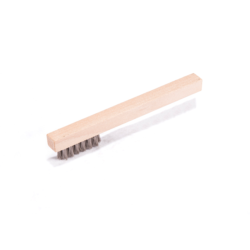 W.307 3-Pack Mini Wooden Handle Wire Brushes